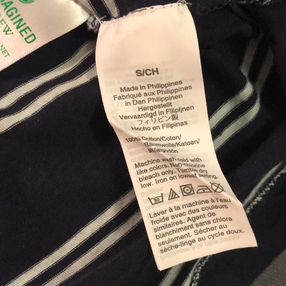 CLASSIC navy and white striped J.Crew turtleneck - Picture 6 of 6